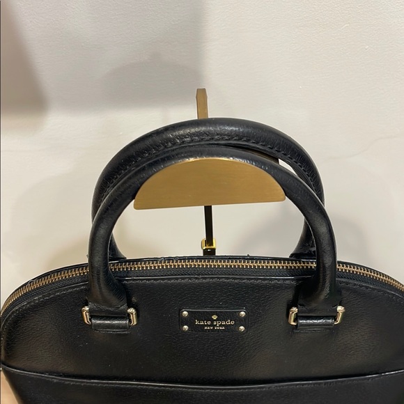 Kate Spade Black Leather Handbag - Picture 4 of 7